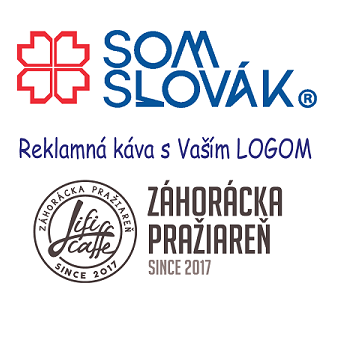 Som Slovák Reklamná Káva s Vaším Firemným Logom 